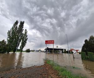 Chałupki zalane i odcięte od świata