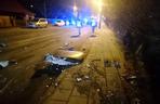 Sokółka. Wypadek bmw na ul. Białostockiej. 20-latek uciekał policji