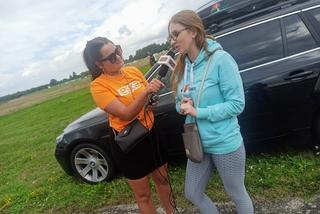 Moto Show w Katowicach. Wyścig na 1/8 mili i wrack race na lotnisku