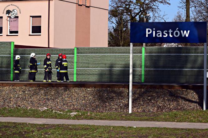 Śmiertelny wypadek na torach w Piastowie