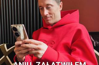 Internauci tłumaczą zachowanie Lewandowskiego. Memy po czerwonej kartce kapitana reprezentacji Polski