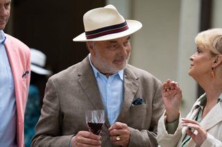 Barwy szczęścia odc. 3083. Chiszko (Mariusz Krzemiński), Andrzej Zastoja-Modelski (Leon Charewicz), Małgorzata (Adrianna Biedrzyńska)