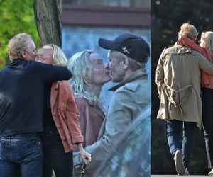 Andrzej Chyra przyłapany w parku z kobietą. Co oni tam wyprawiali! Wstyd patrzeć
