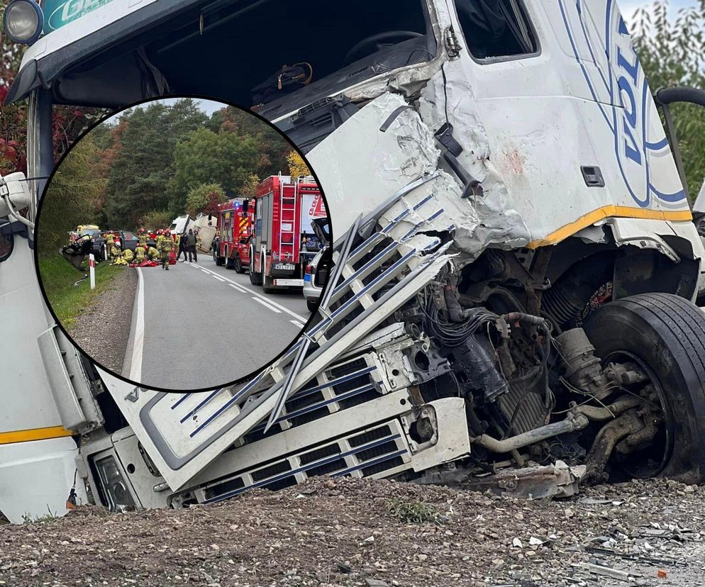 Tragiczny wypadek na Mazowszu. Nie żyją dwie osoby, jedna trafiła do szpitala