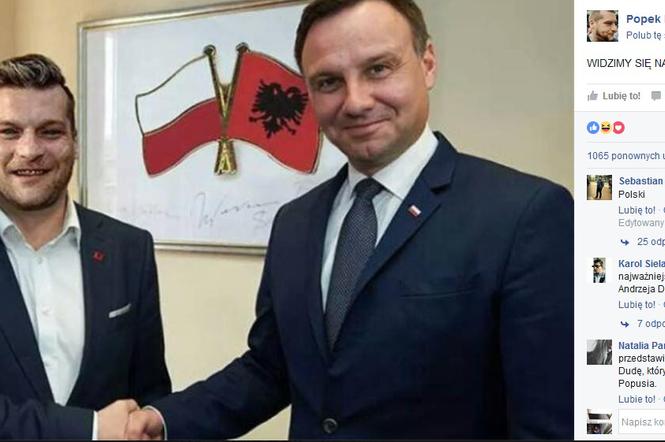 Popek i Andrzej Duda
