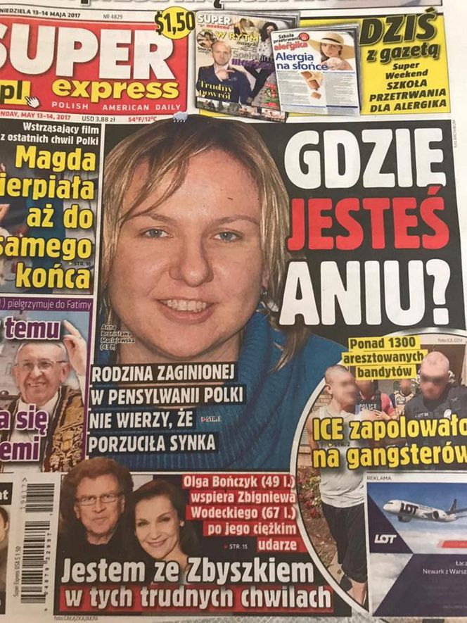 Przełom w sprawie zaginionej Ani. Mąż Polki zatrzymany