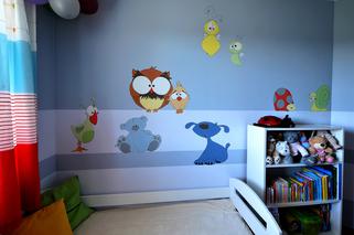 Wykończenie ścian w pokoju dziecka