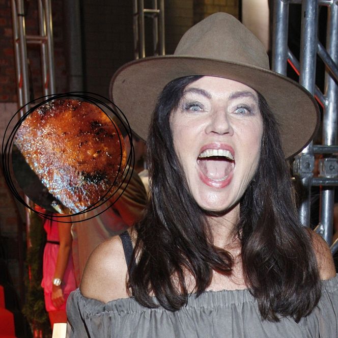 Agnieszka Fitkau-Perepeczko robi "prawie erotyczny" masaż na boczku. Nie możemy uwierzyć, że ona ma 82 lata?! 