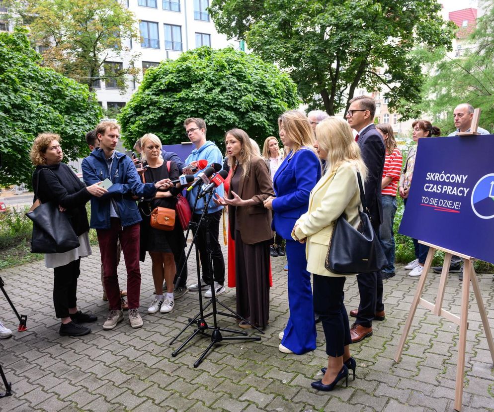Konferencja prasowa szefowej MRPiPS nt. pilotażu skróconego czasu pracy 
