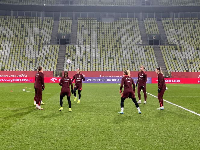 Trening Polska-Austria w Gdańsku. Polska Reprezentacja Kobiet