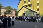 Rozpoczęcie roku szkolnego w I LO w Nowym Sączu