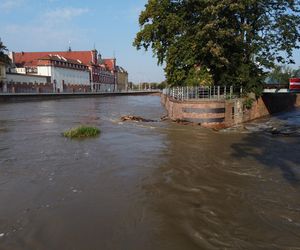 Sytuacja na Odrze we Wrocławiu