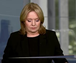 Danuta Holecka po śmierci syna wróciła na antenę Telewizji Republika. Strój mówił wszystko