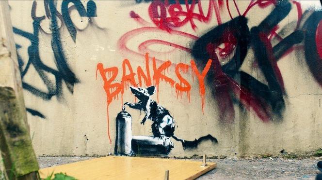 Christopher Walken zniszczył pracę Banksy'ego