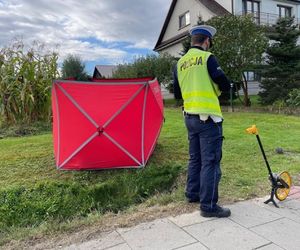 Droga pod Tarnowem zablokowana. Nie żyje motocyklista