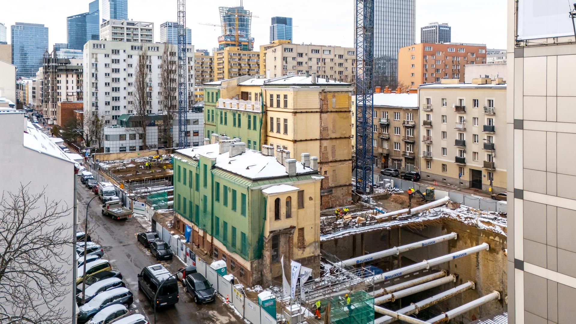 Budowa Muzeum Getta Warszawskiego 