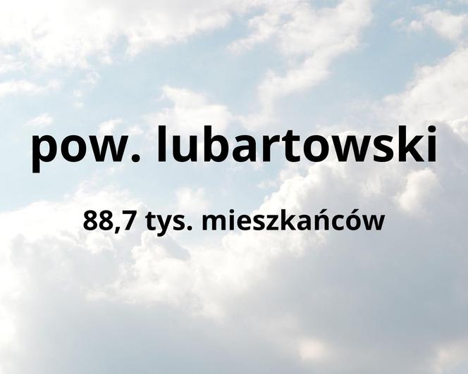TOP 10 najbardziej zaludnionych powiatów na Lubelszczyźnie