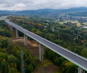 Budowa S1 Przybędza - Milówka, październik 2024