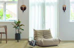 Wnętrza w stylu modern organic