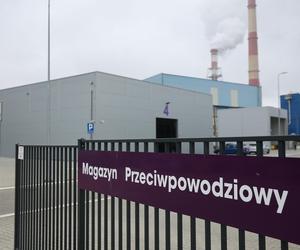 Magazyn przeciwpowodziowy przy ul. Śliwka w Krakowie