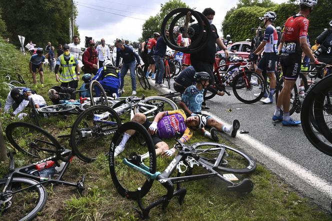 Tour de France wypadek