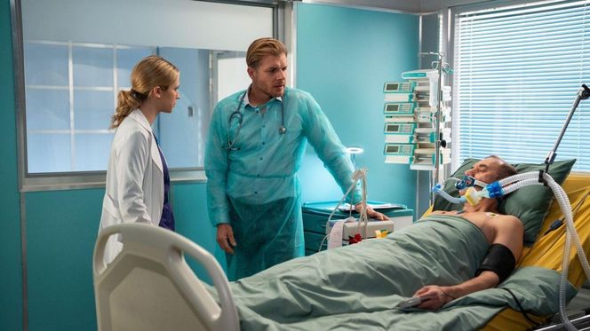 Na dobre i na złe odc. 961. Maks Beger (Tomasz Ciachorowski), Gloria (Aleksandra Grabowska)