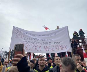 Protest rolników we Wrocławiu. Strajk wymyka się spod kontroli. Urząd Wojewódzki obrzucany jajkami