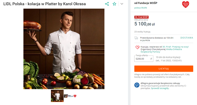 LIDL Polska - kolacja w Platter by Karol Okrasa