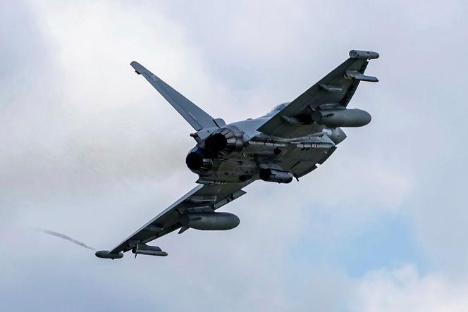 Brytyjski Eurofighter Typhoon