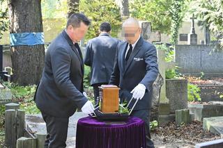 Pogrzeb Andrzeja Precigsa - cmentarz