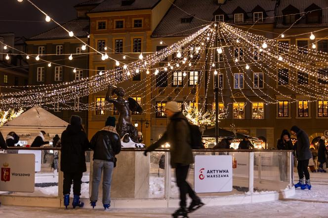 Iluminacja świąteczna 2023 w Warszawie - zdjęcia