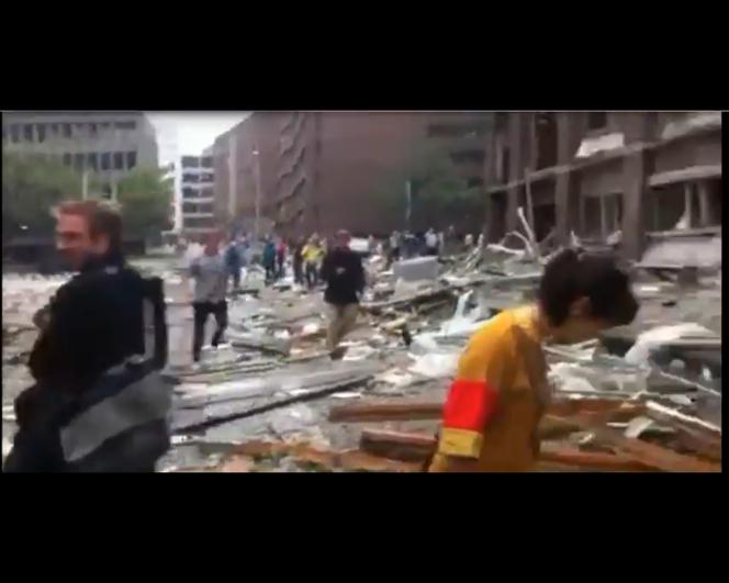 OSLO: Wybuch bomby w pobliżu budynków rządowych i redakcji "Verdens Gang". 1 osoba nie żyje, 7 rannych.