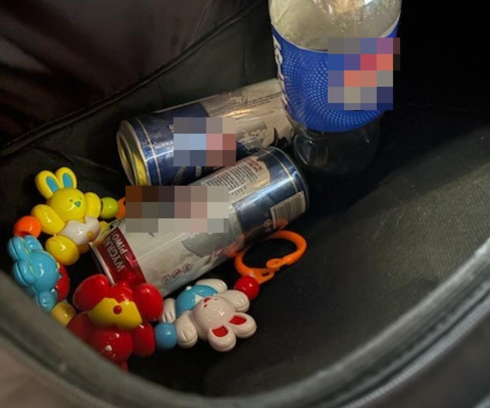 Matka leżała na chodniku, ojciec słaniał się na nogach. Pijani rodzice zatrzymani w Warszawie