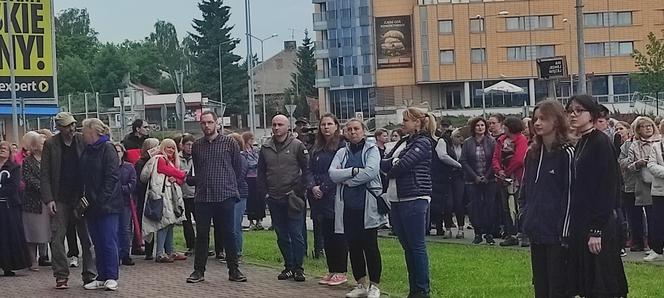 Protest kobiet "Ani jednej więcej!" w Kielcach (14 czerwca 2023)