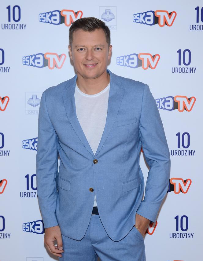 Rafał Brzozowski na 10. urodzinach ESKA TV