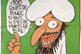 Satyryczne obrazki, które pojawiały się w piśmie Charlie Hebdo