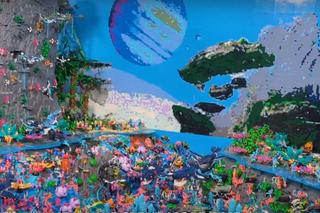 LEGO Avatar - diorama planety Pandora