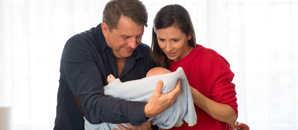 Na Wspólnej odc. 2684. Gosia (Anna Kerth), Marek (Grzegorz Gzyl)