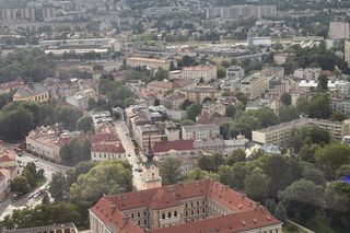 Byliśmy 40, piętrze najwyższego budynku mieszkalnego w Polsce. Widok jest niesamowity