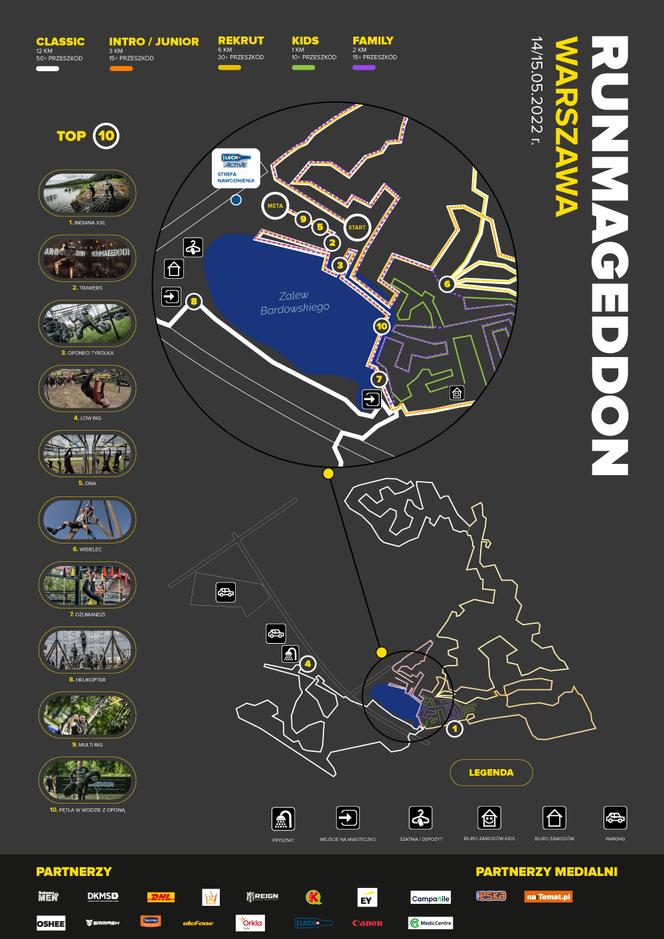 Runmageddon Warszawa 2022. Termin, trasa, harmonogram