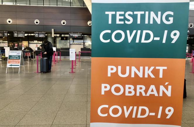 Testy COVID-19 Lotnisko Gdańsk 