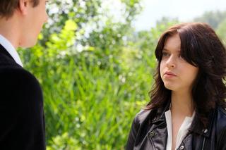 M jak miłość, odc. 1750. Basia (Gabriela Raczyńska), Jasiek (Stanisław Dusza)