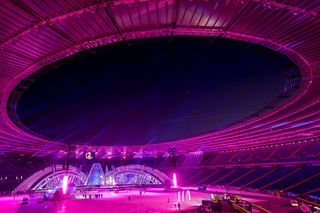 Ostatnie przygotowania na Sylwester z Dwójką na Stadionie Śląskim. Zobacz najnowsze zdjęcia z prób artystów