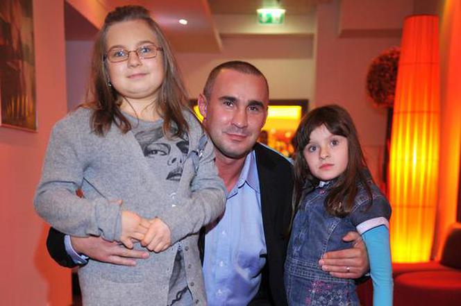 Przemysław Saleta oraz Nicole i Nadja