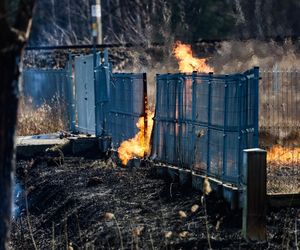 Piekielny ogień buchał z ziemi pod Ostródą. Wiemy, co się stało!