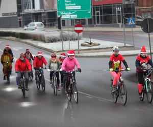 Mikołajowa Masa Rowerowa w Gorzowie