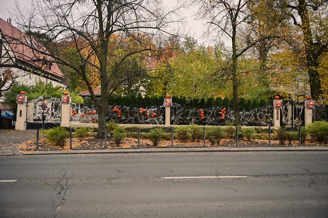 Gdańsk: Dom jak z horroru. Udekorowali budynek na helloween [ZDJĘCIA]