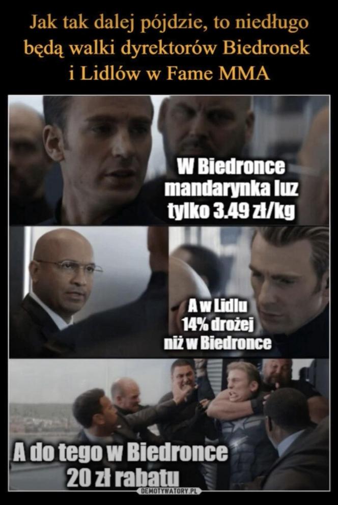 Biedronka vs Lidl - MEMY