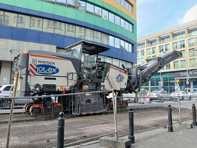 Przebudowa ul. Okrzei w Warszawie