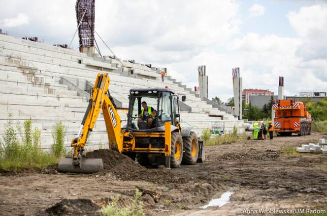 Jak postępują prace przy budowie Radomskiego Centrum Sportu? Zapadły ważne decyzje